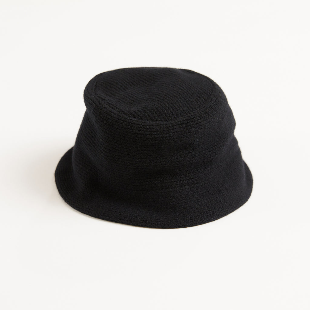 Aye Knit Bucket Hat - Black